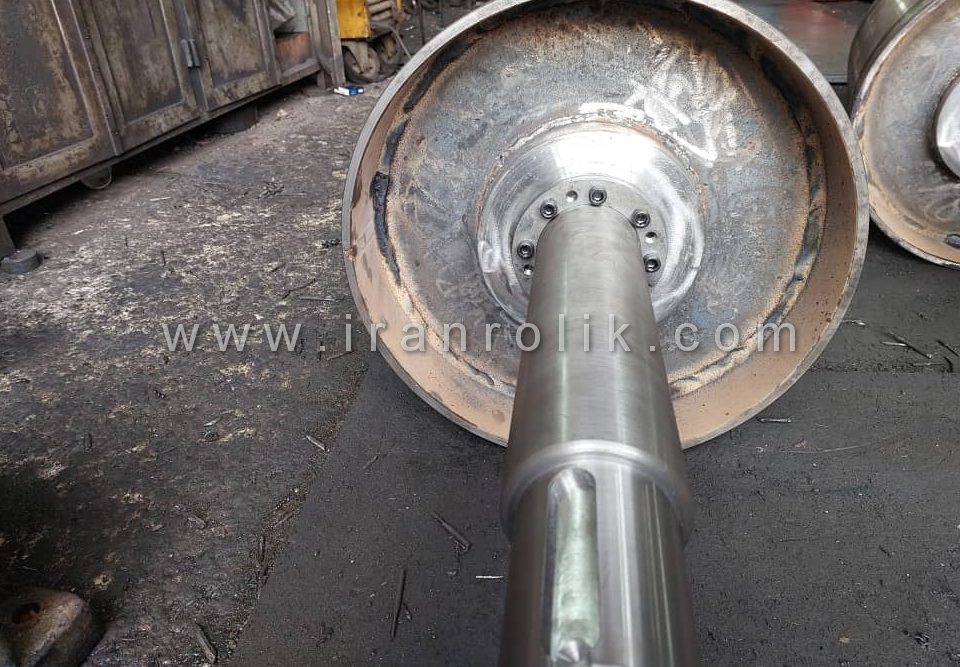 تولید غلطک نوار نقاله با قطر سفارشی مشتری